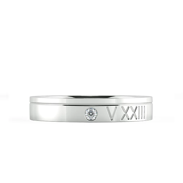 Modern Wedding Band Set NCC2036 2